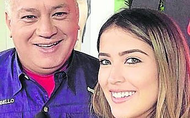 Diosdado y Daniela Cabello. 