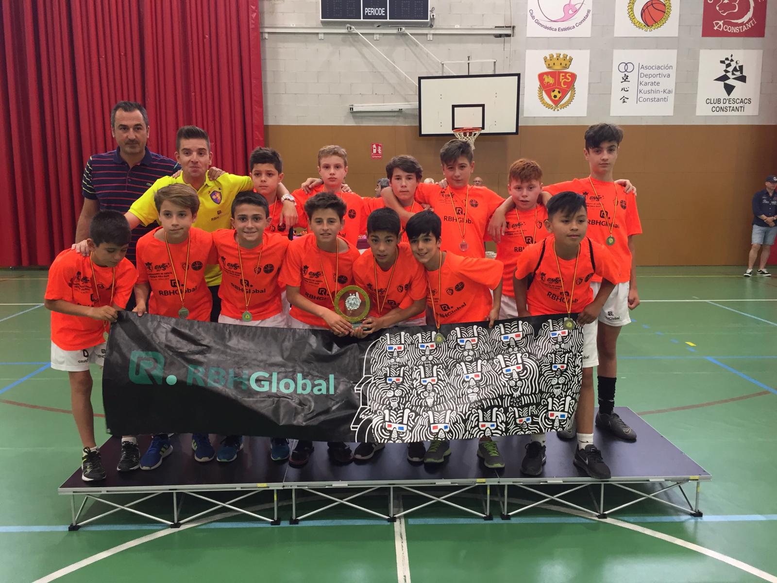 Fotos: El equipo RBH GLOBAL benjamín se proclama campeón de España