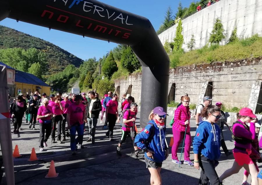 Salida de andarines del Trail Zapallobos. 