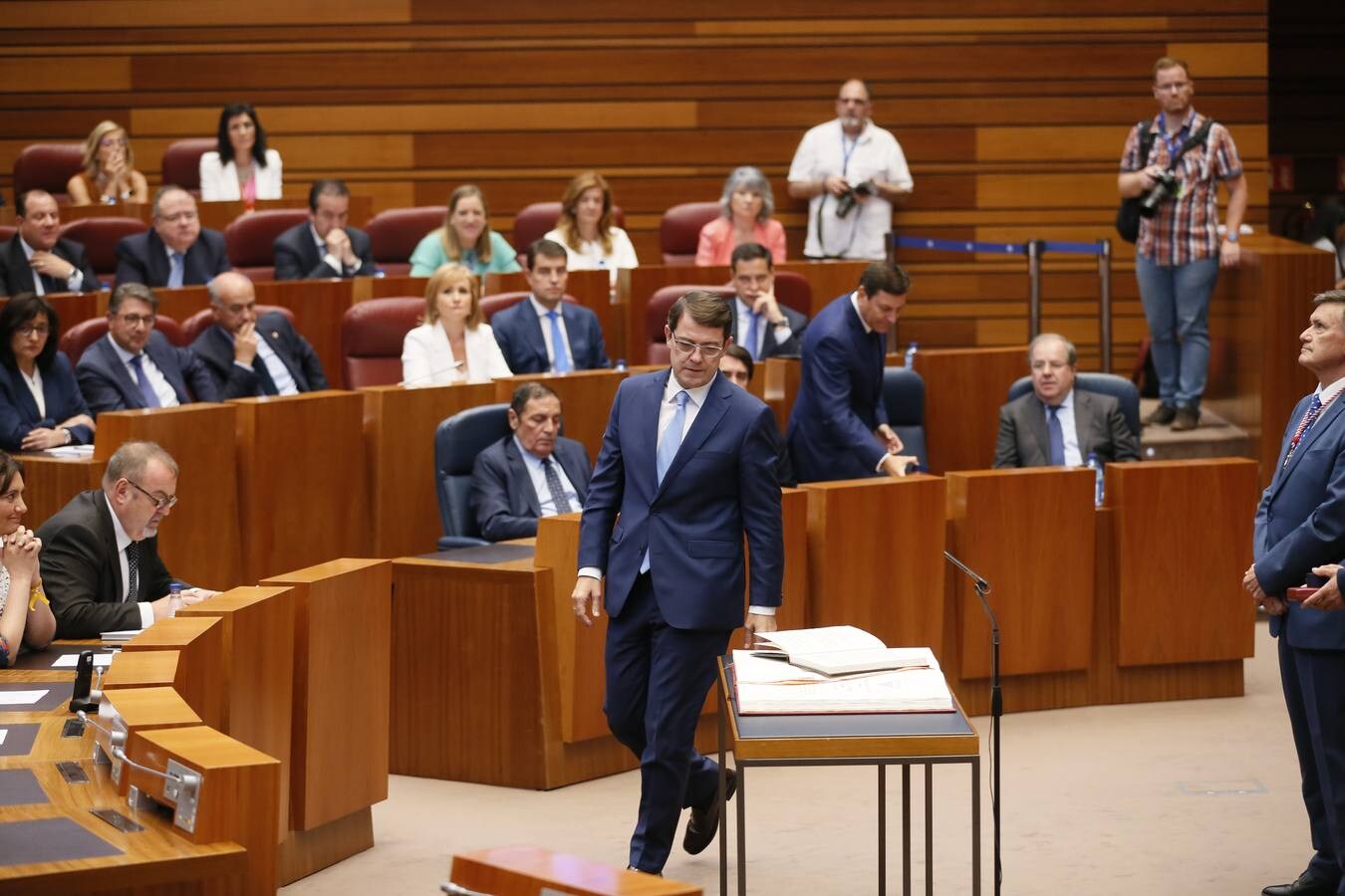 Fotos: Así ha vivido Francisco Igea la sesión constitutiva de la X Legislatura de las Cortes de Castilla y León