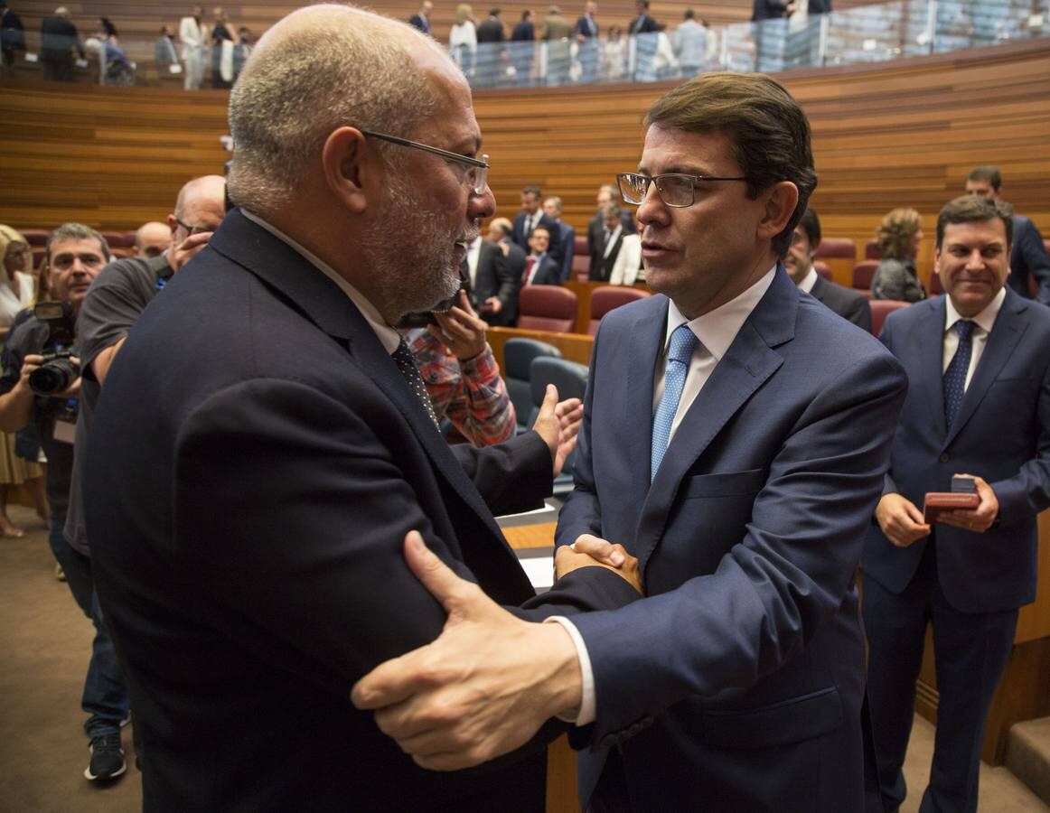 Fotos: Así ha vivido Francisco Igea la sesión constitutiva de la X Legislatura de las Cortes de Castilla y León