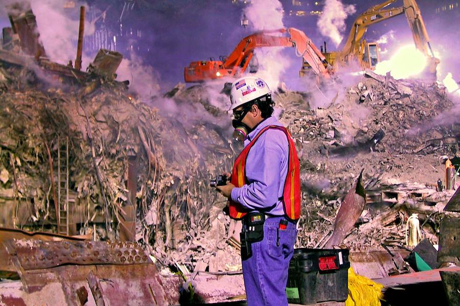 Fotos: Las fotos inéditas del ataque del 11-S encontradas en un viejo CD