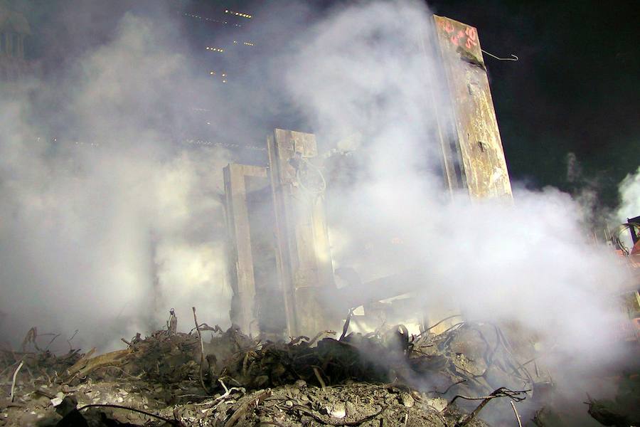 Fotos: Las fotos inéditas del ataque del 11-S encontradas en un viejo CD