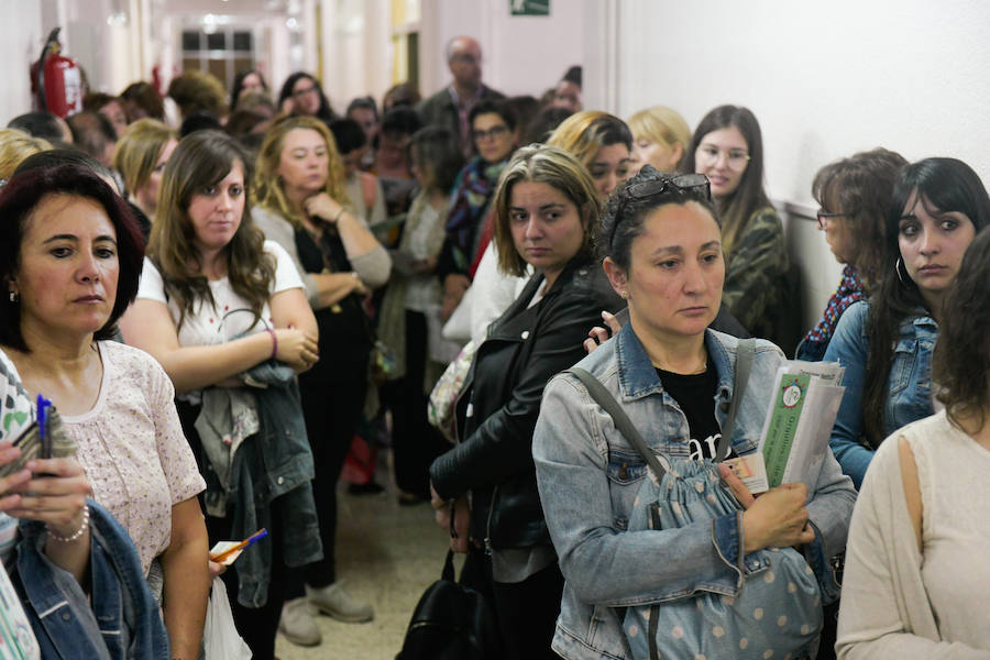 Fotos: Oposiciones de magisterio en Valladolid