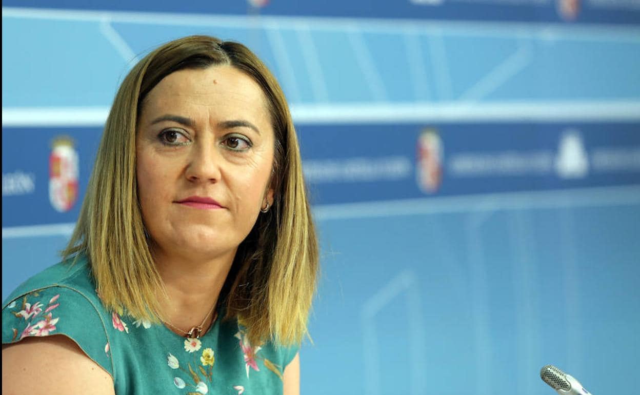 La vicesecretaria general del PSOE en Castilla y León, Virginia Barcones.