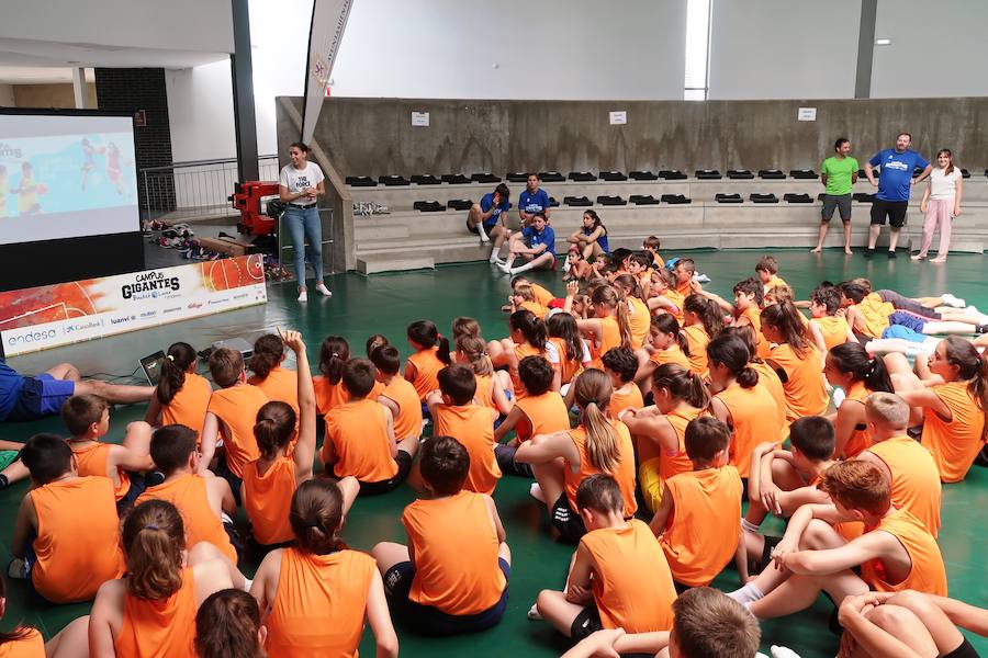 Fotos: Cerca de 100 niños participan en el primer Campus Deportivo Gigantes del Basket