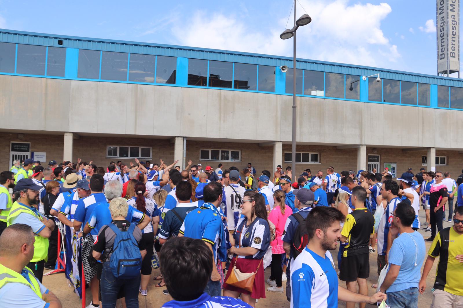 'A Segunda', el mensaje unánime en la previa del partido.