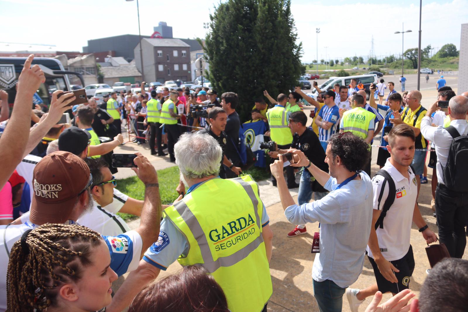 'A Segunda', el mensaje unánime en la previa del partido.