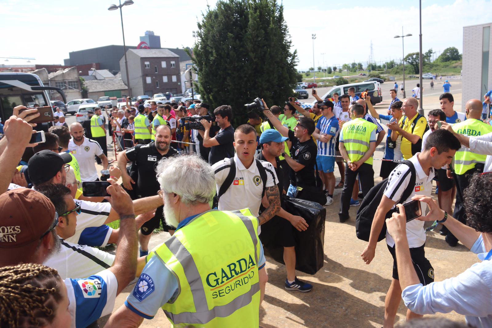 'A Segunda', el mensaje unánime en la previa del partido.