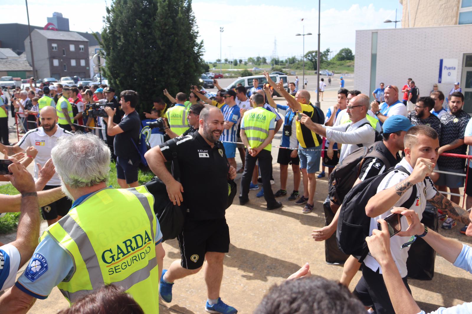 'A Segunda', el mensaje unánime en la previa del partido.