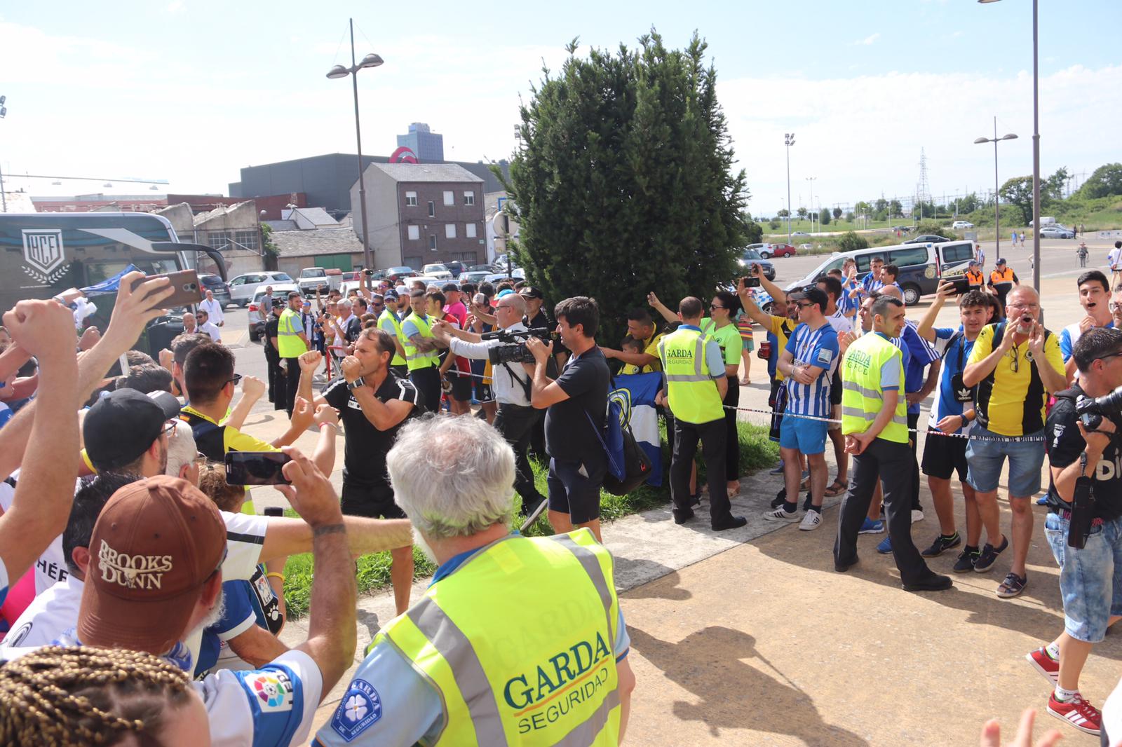 'A Segunda', el mensaje unánime en la previa del partido.