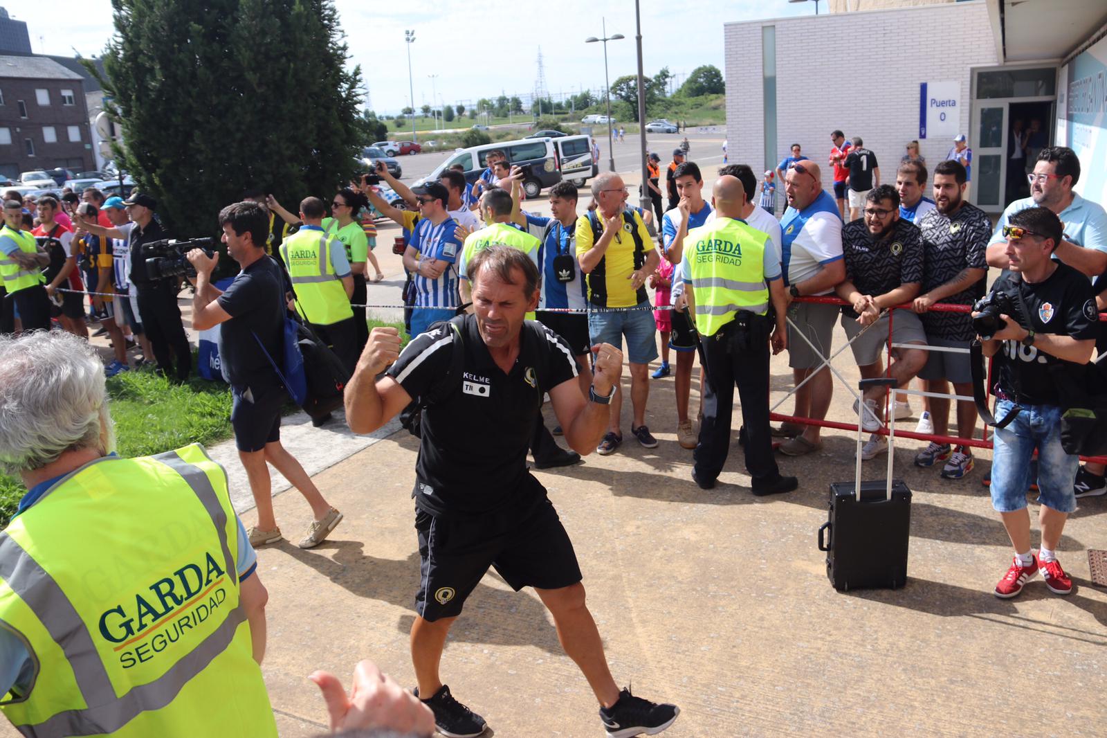 'A Segunda', el mensaje unánime en la previa del partido.