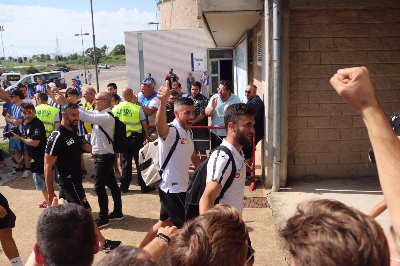 'A Segunda', el mensaje unánime en la previa del partido.