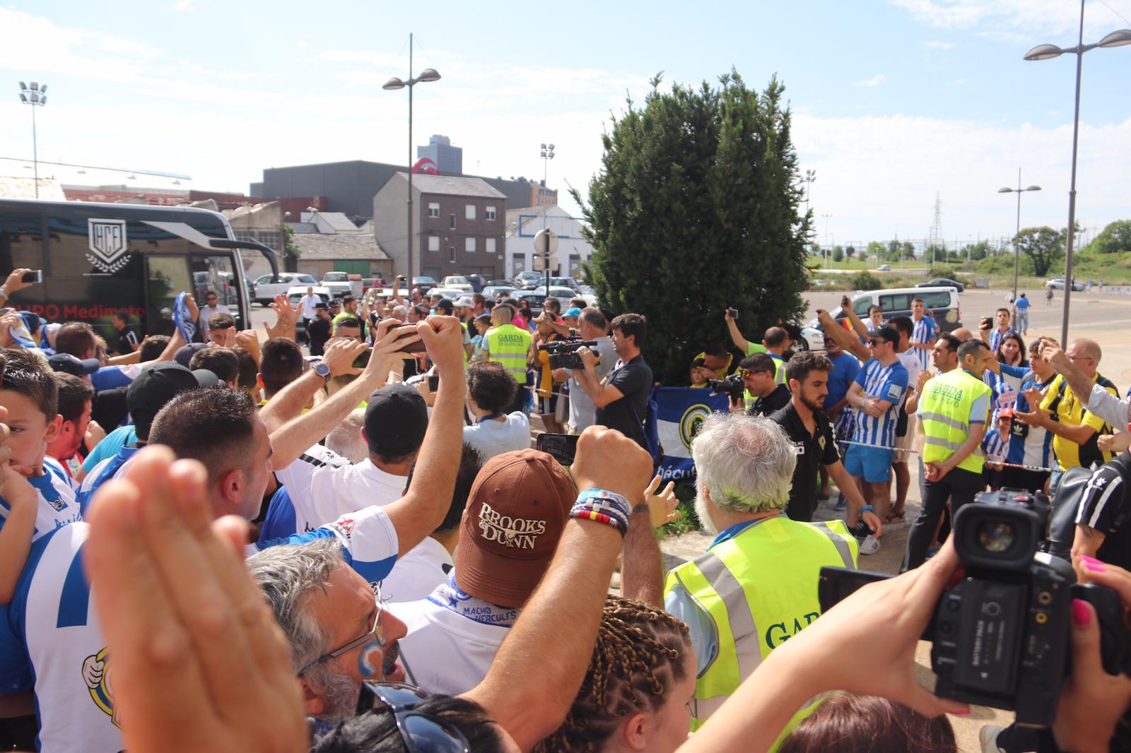 'A Segunda', el mensaje unánime en la previa del partido.