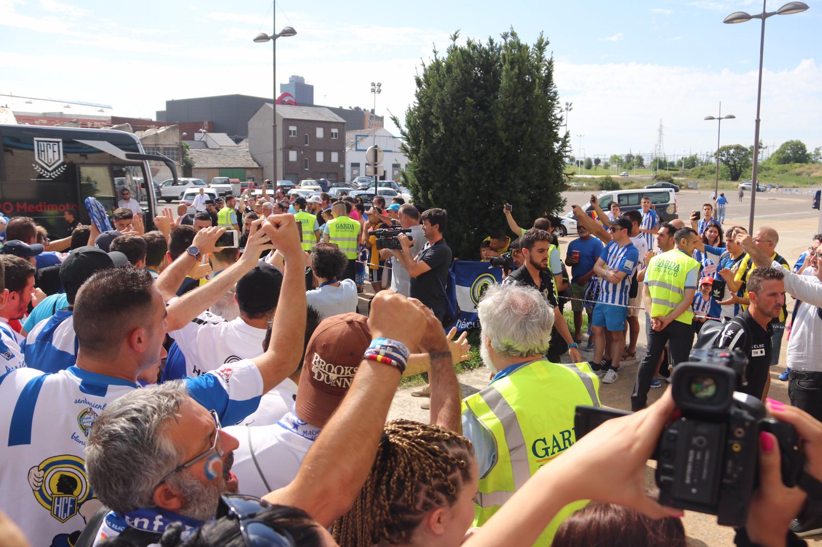 'A Segunda', el mensaje unánime en la previa del partido.