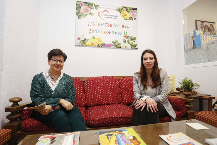 La Asociación Solidarios por León se dedica a la asistencia al colectivo de afectados por inteligencia límite o discapacidad intelectual ligera.