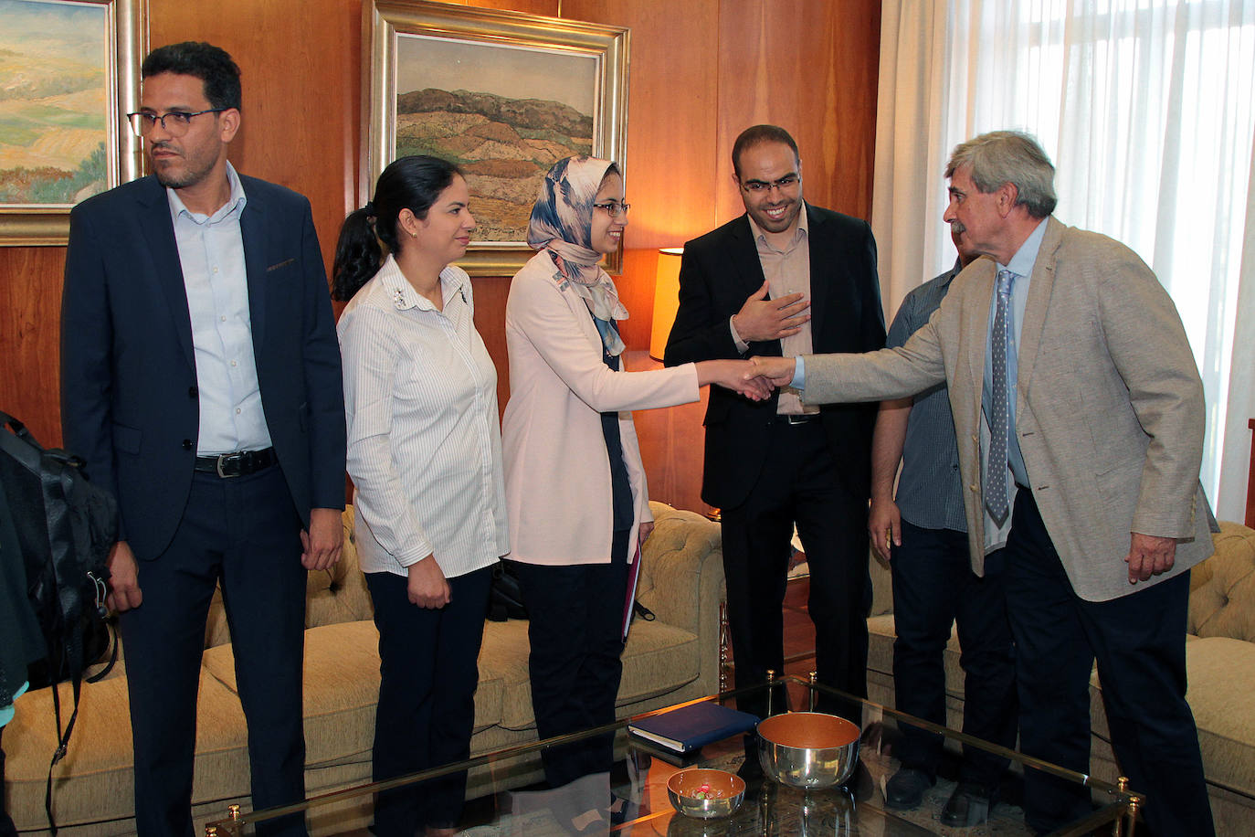 Fotos: Encuentro entre el Ministerio de Educación de Marruecos y la ULE