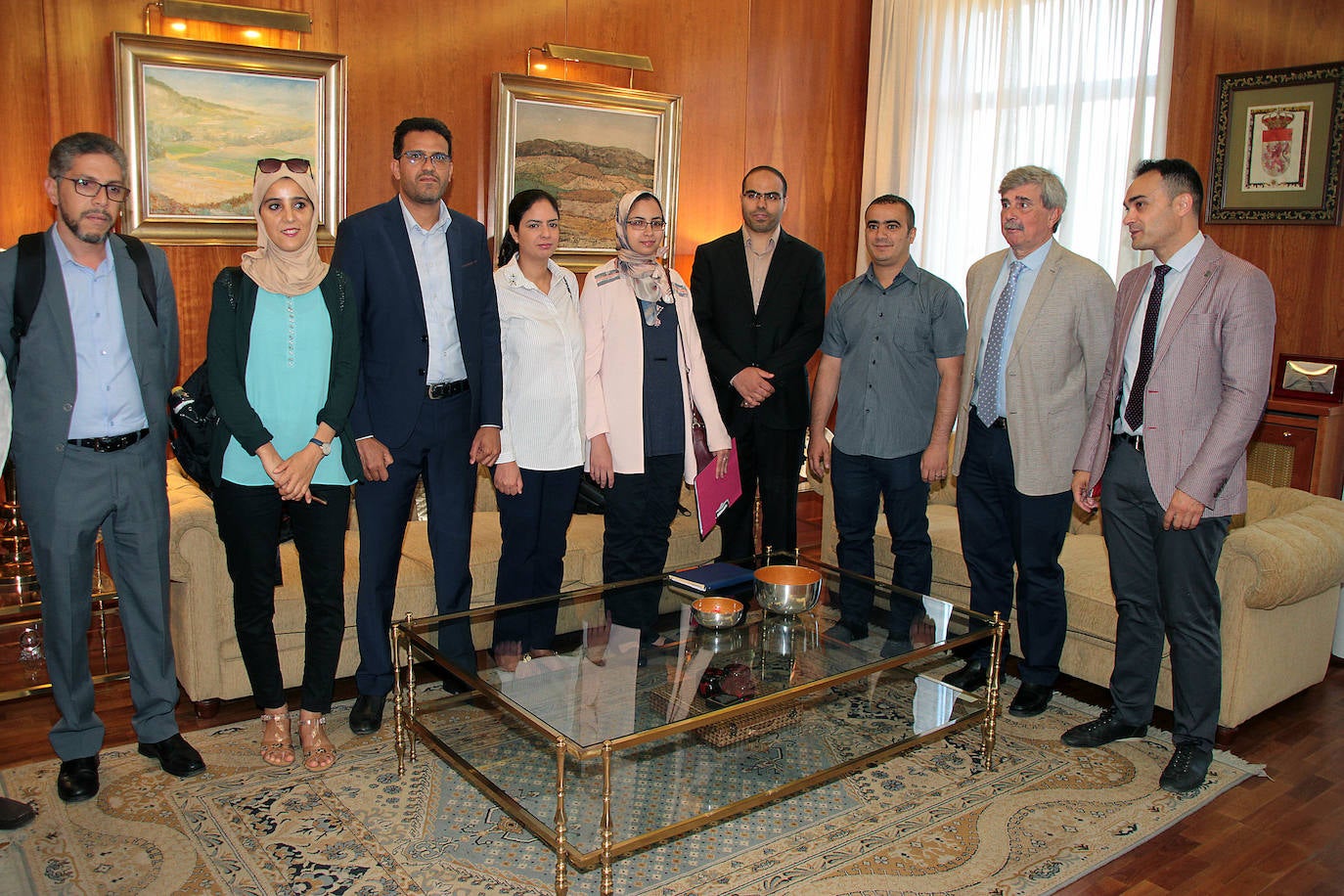 Fotos: Encuentro entre el Ministerio de Educación de Marruecos y la ULE