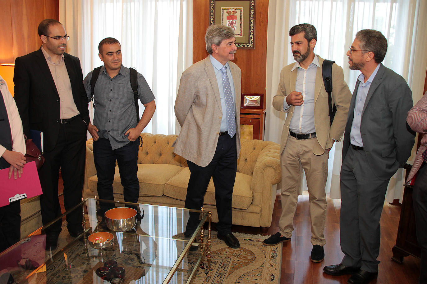 Fotos: Encuentro entre el Ministerio de Educación de Marruecos y la ULE