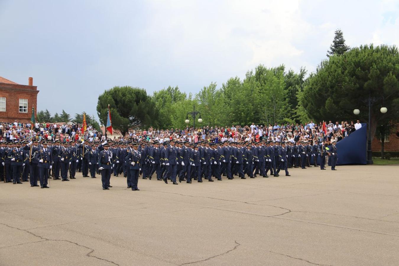 Nuevos sargentos de la Academia Básica del Aire. 