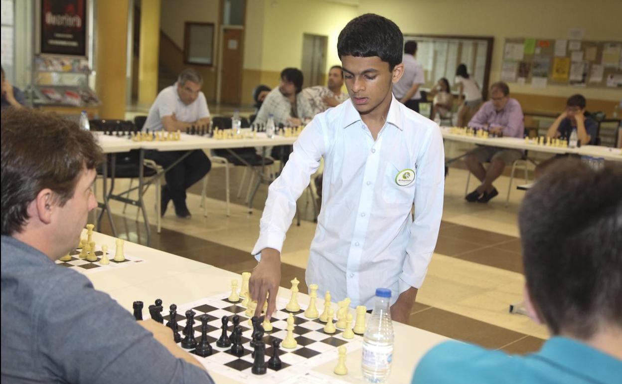 Un momento de la partida.