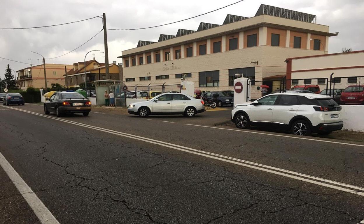 Imagen del lugar donde se debe establecer el paso de peatones elevado.