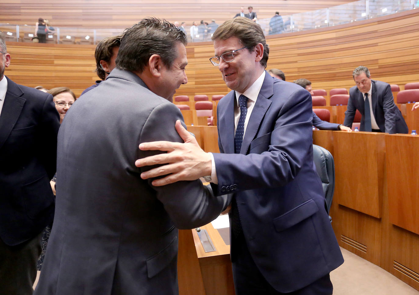 Fotos: Debate de investidura de Alfonso Fernández Mañueco