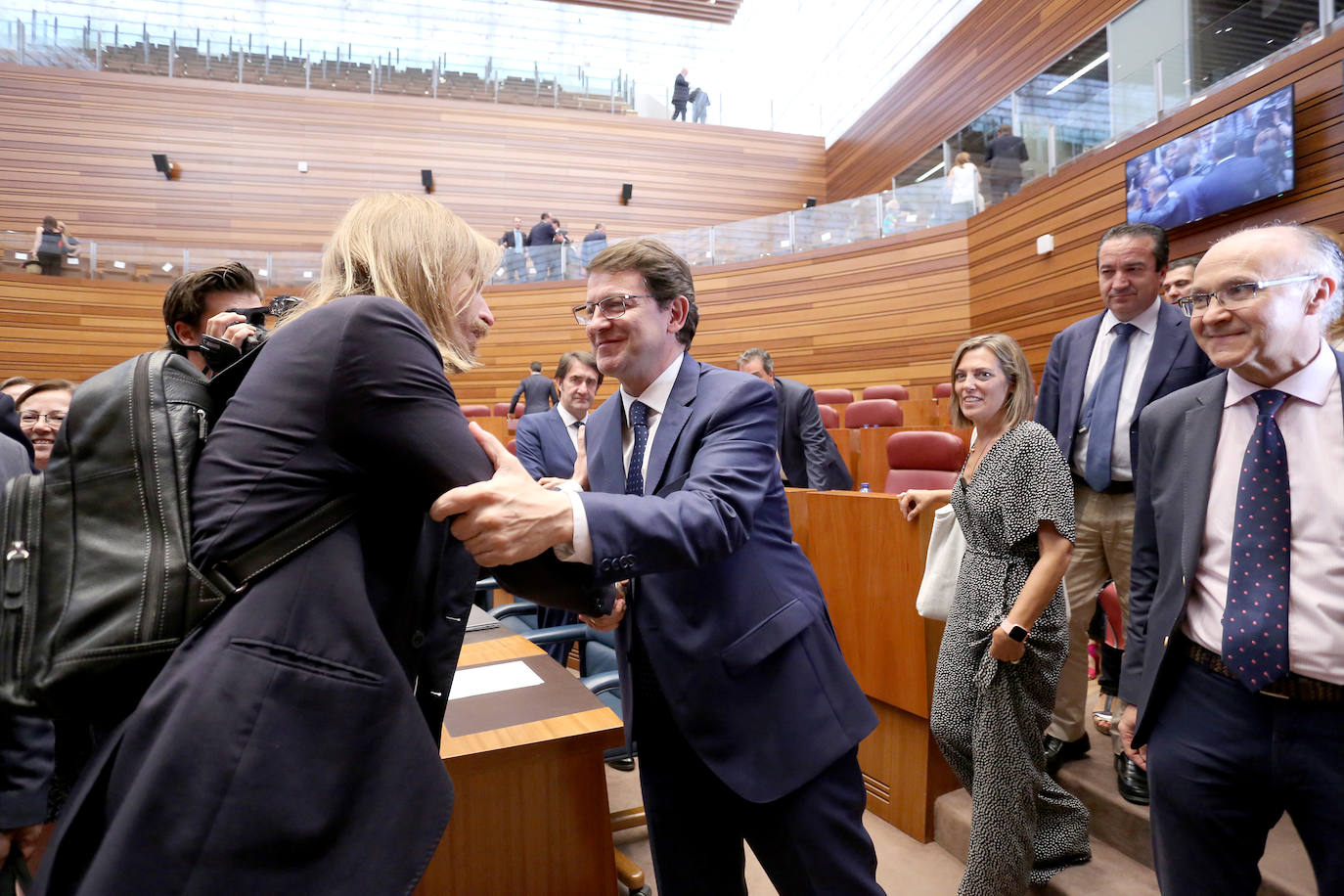 Fotos: Debate de investidura de Alfonso Fernández Mañueco