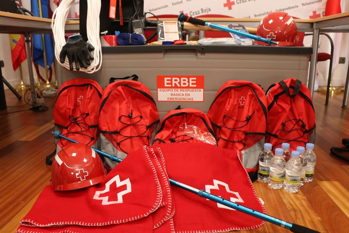 Fotos: Presentación de los Equipos de Respuesta Básica en Emergencias de la Cruz Roja