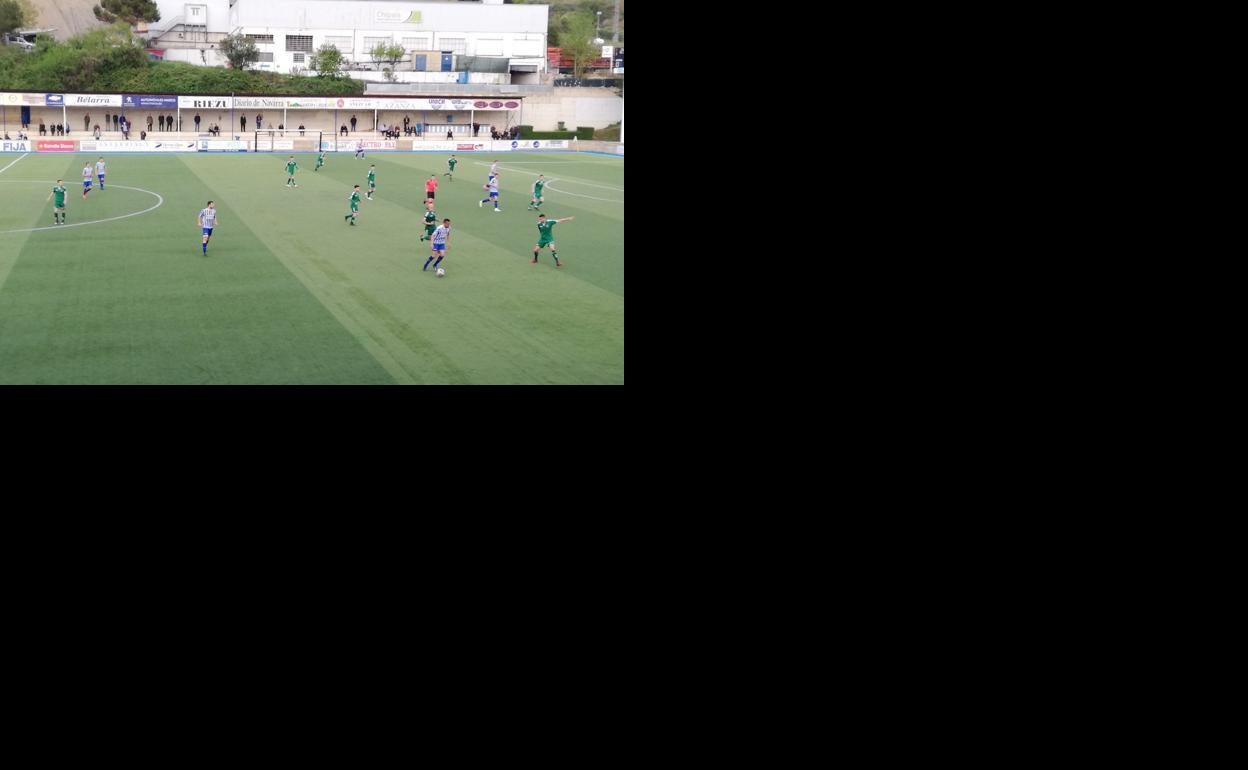 Merkatondoa, campo del Izarra, rival de la Cultural.