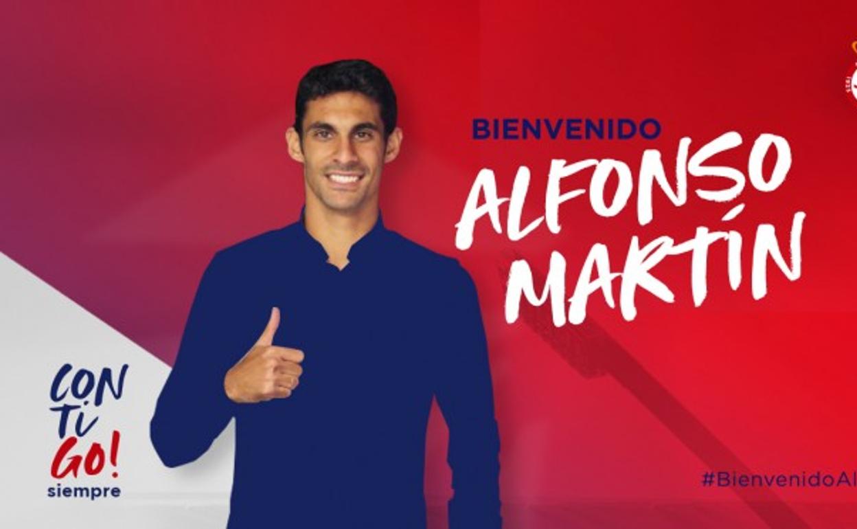 Alfonso Martín, nuevo jugador de la Cultural.