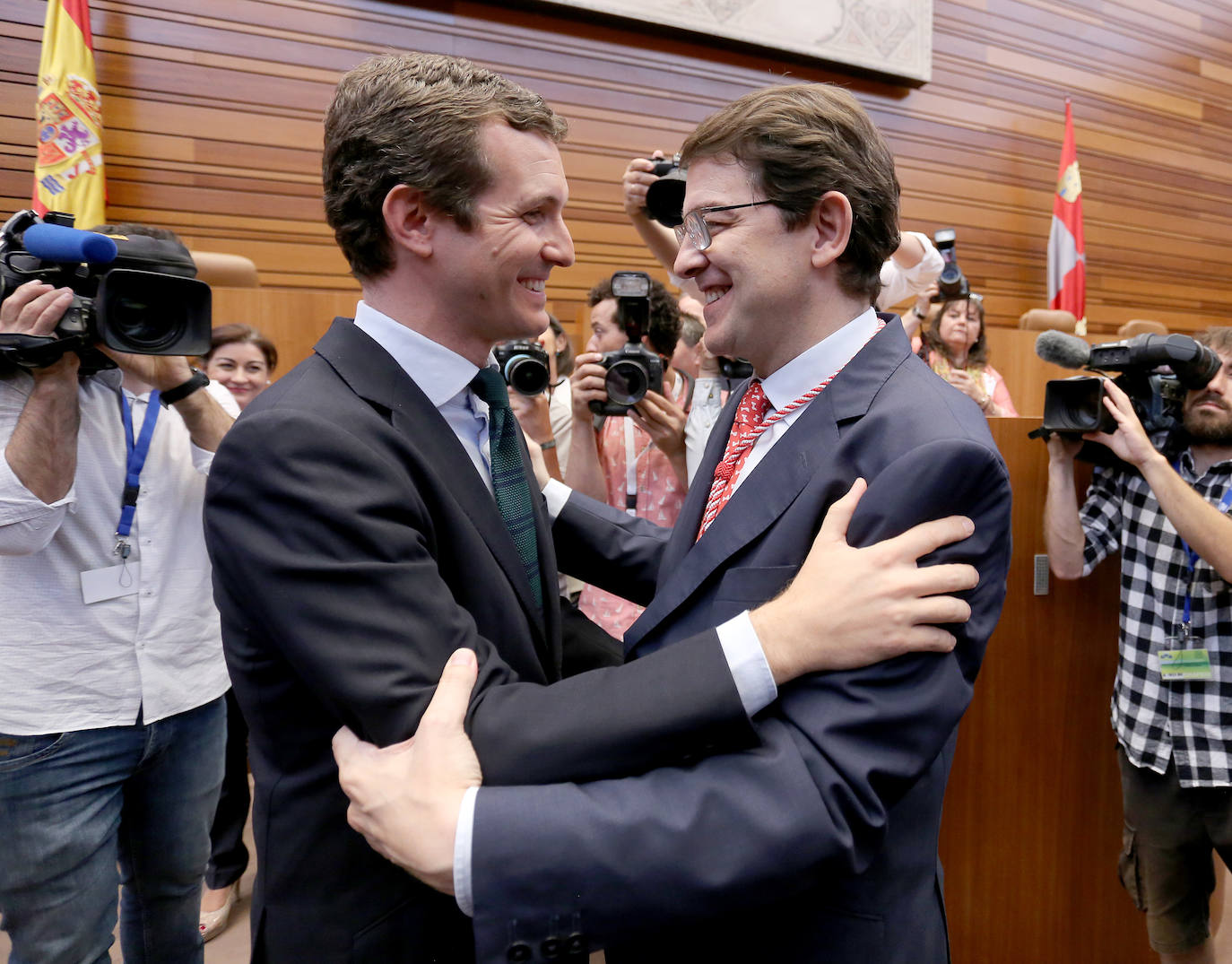 Fotos: Alfonso Fernández Mañueco, nuevo presidente de Castilla y León