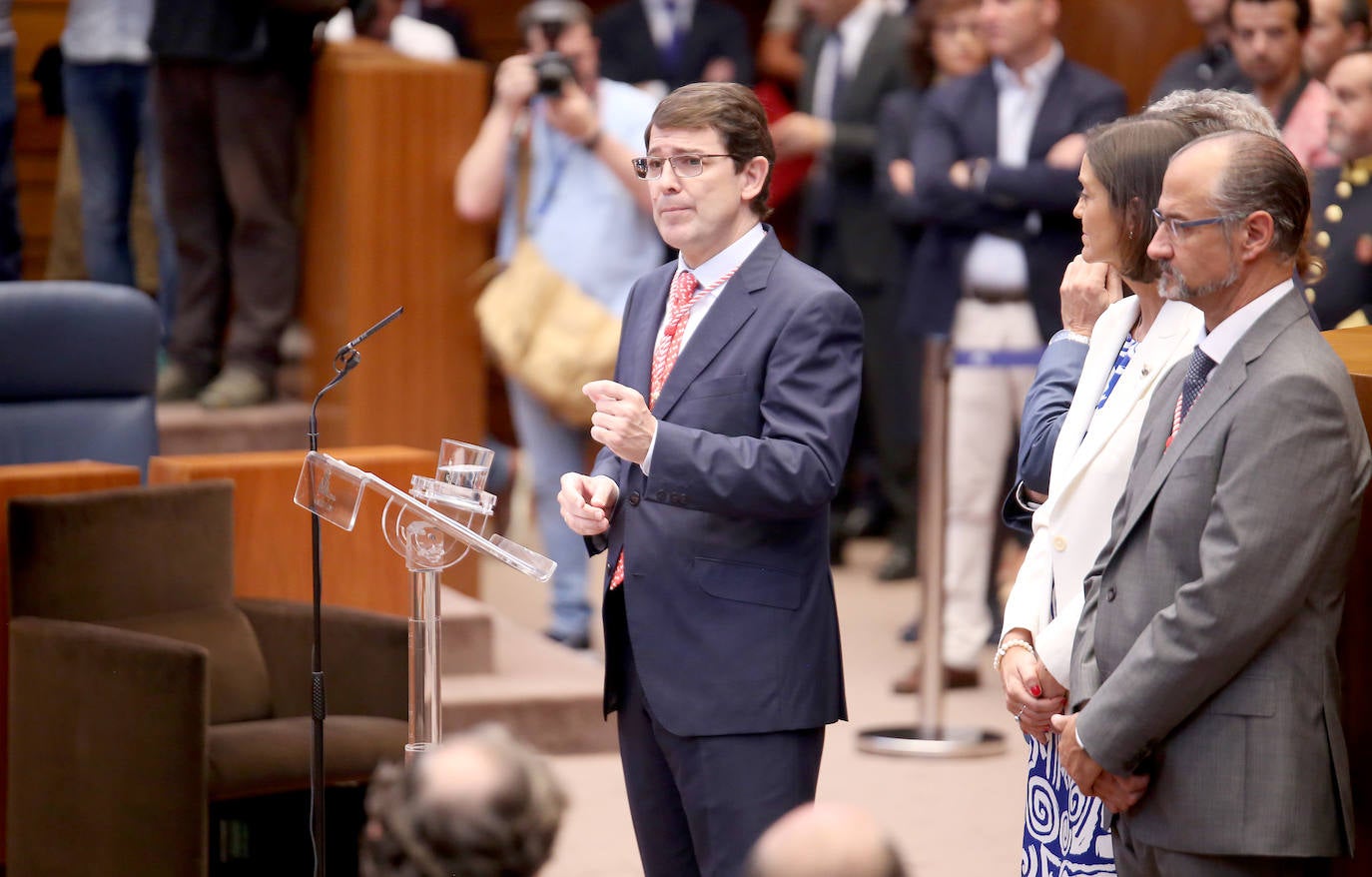 Fotos: Alfonso Fernández Mañueco, nuevo presidente de Castilla y León