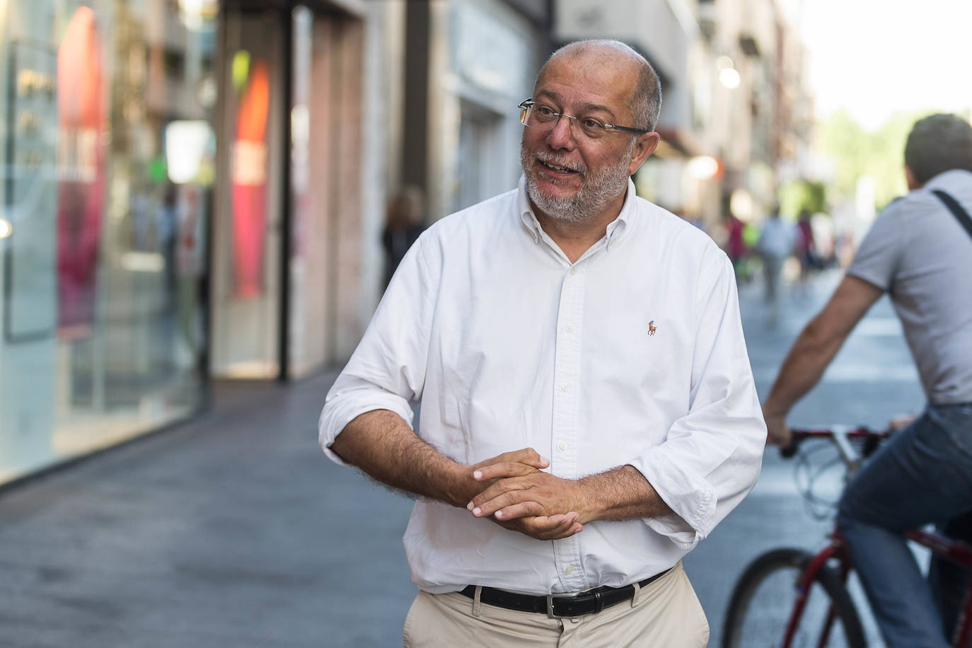 Fotos: El candidato a la presidencia de la Junta de Castilla y León por Ciudadanos, Francisco Igea