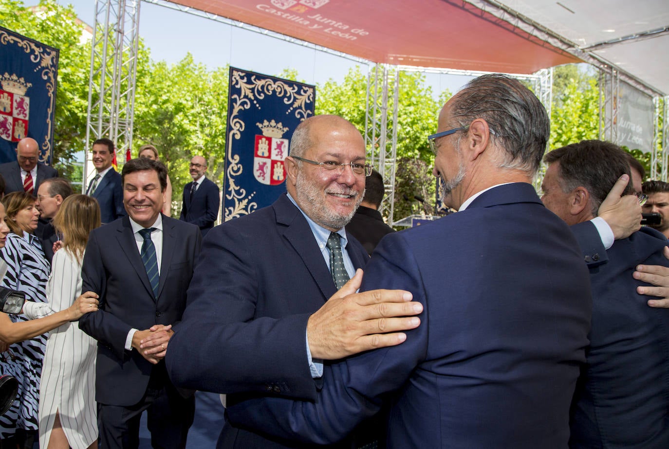 Imágenes del acto de toma de posesión celebrado este miércoles en el Colegio de la Asunción, sede de la Junta