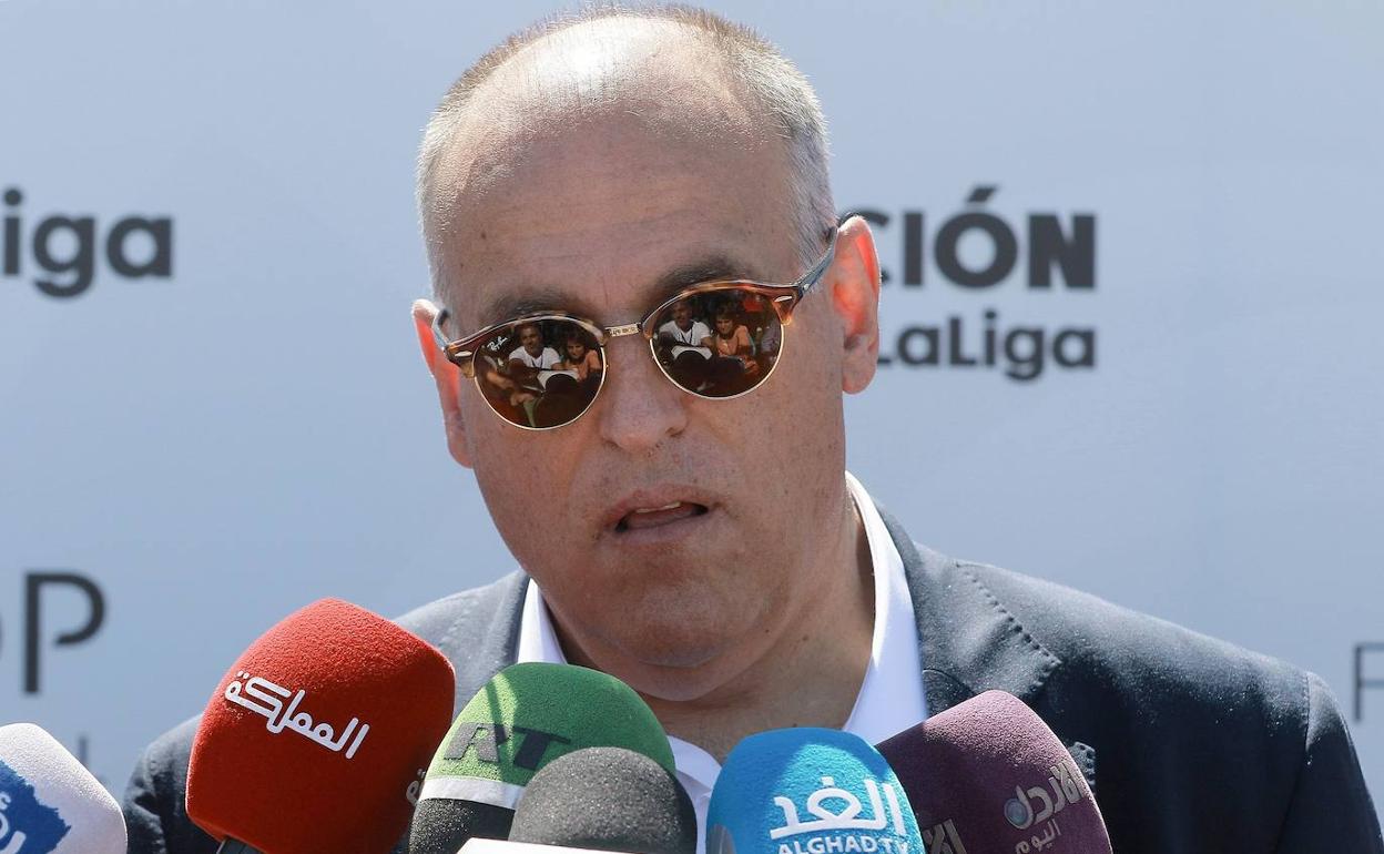 Javie Tebas, presidente de LaLiga. 