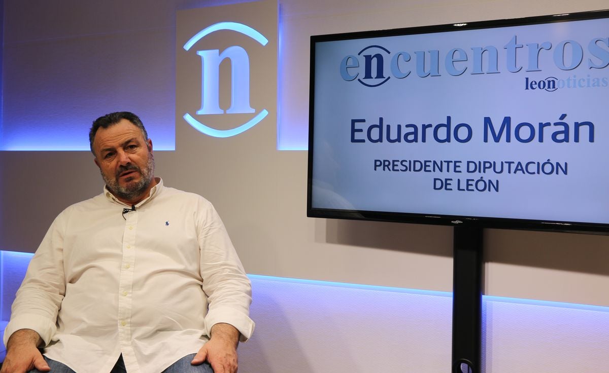 Fotos: Eduardo Morán, presidente de la Diputación, en leonoticias