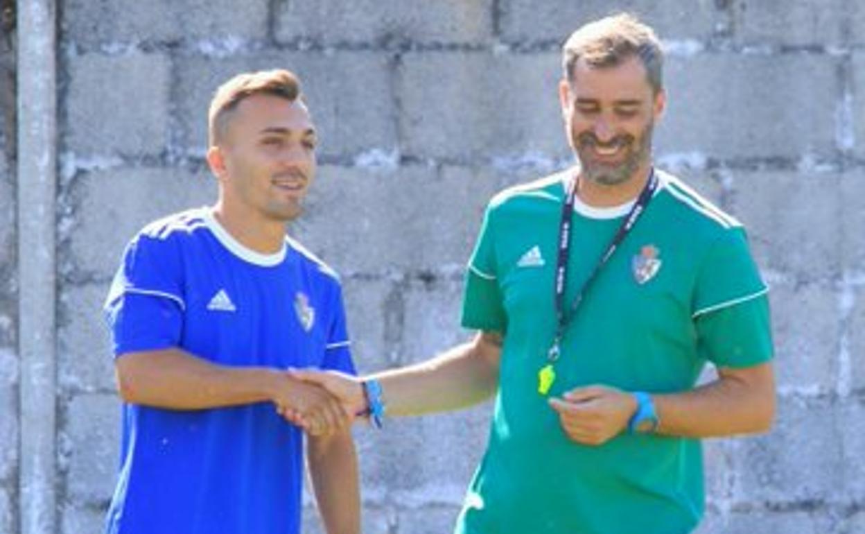 Entrenamiento de la Ponferradina.