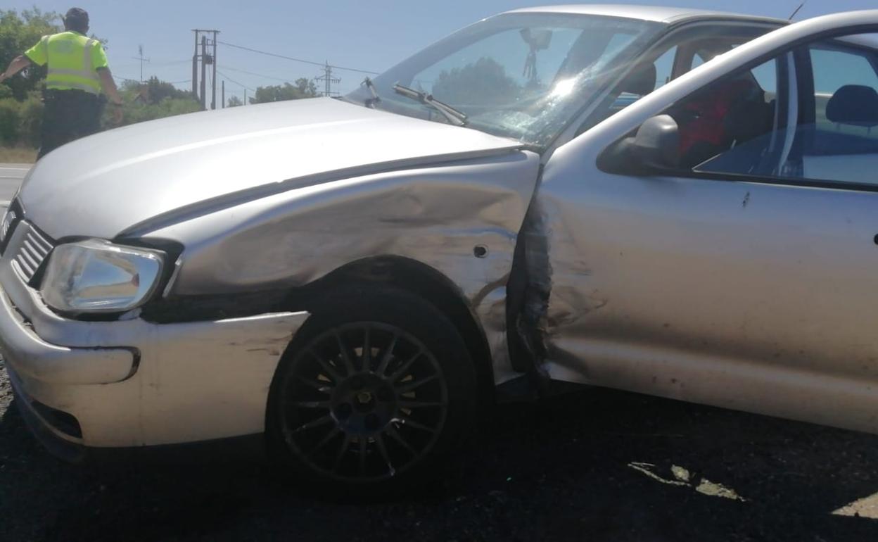 Accidente en el alfoz.