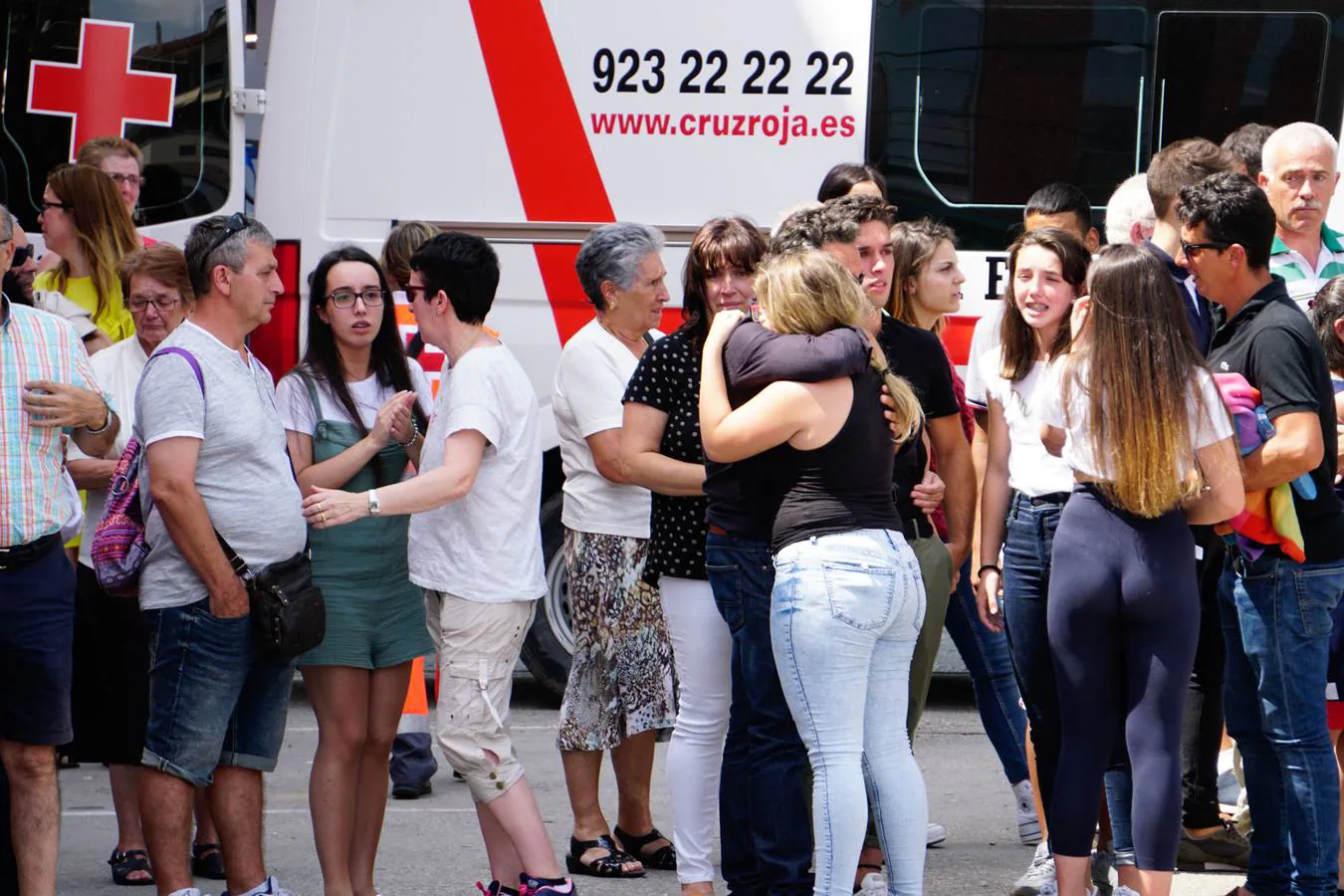 Fotos: Amarga despedida de los cautro jóvenes fallecidos en Salamanca