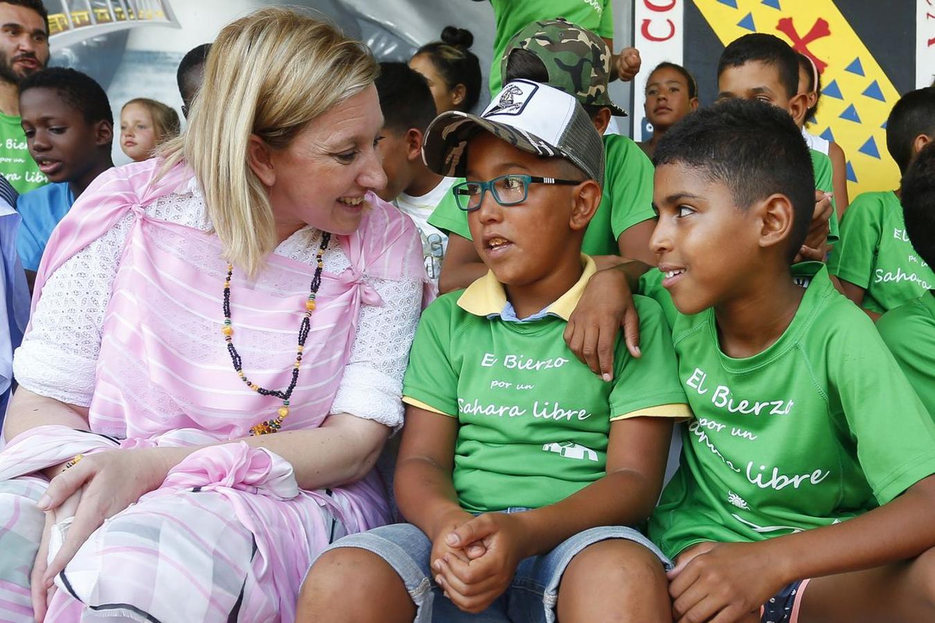 Fotos: Niños saharauis en Valencia de Don Juan