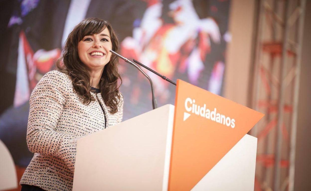 Gemma Villarroel, portavoz de Ciudadanos en el Ayuntamiento de León.