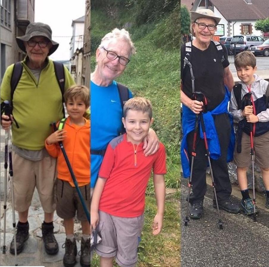 Fotos: Abuelo y nieto, los &#039;instagramers&#039; del Camino