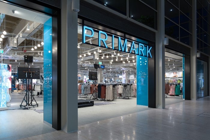 Una tienda de Primark en un centro comercial. 