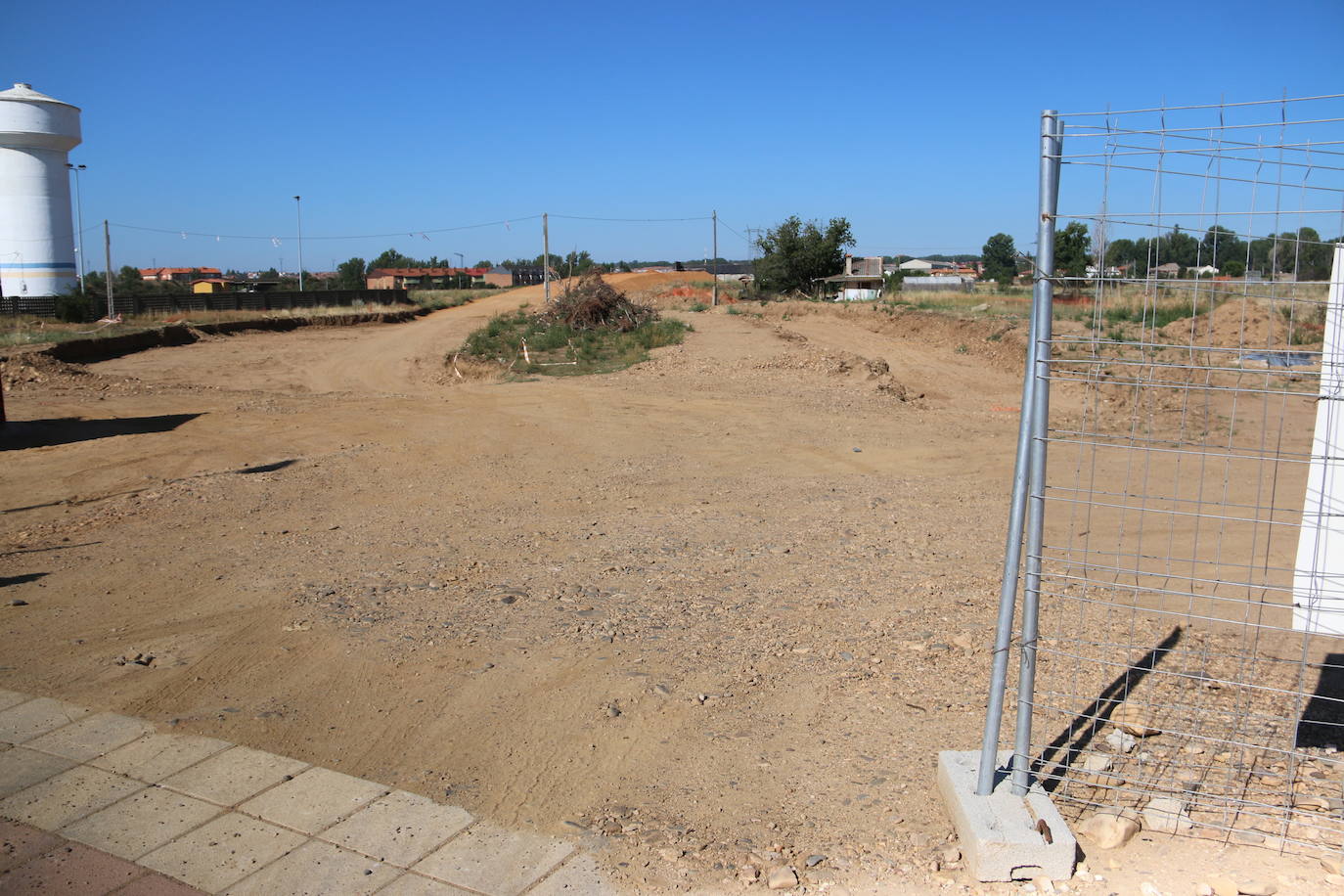 Fotos: Obras de construcción del paso elevando entre San Andrés y la rotonda del Hospital San Juan de Dios