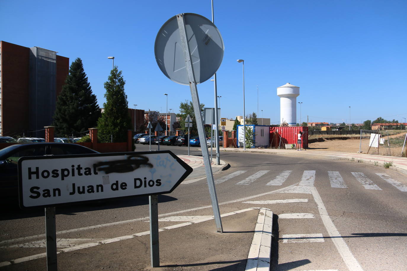 Fotos: Obras de construcción del paso elevando entre San Andrés y la rotonda del Hospital San Juan de Dios