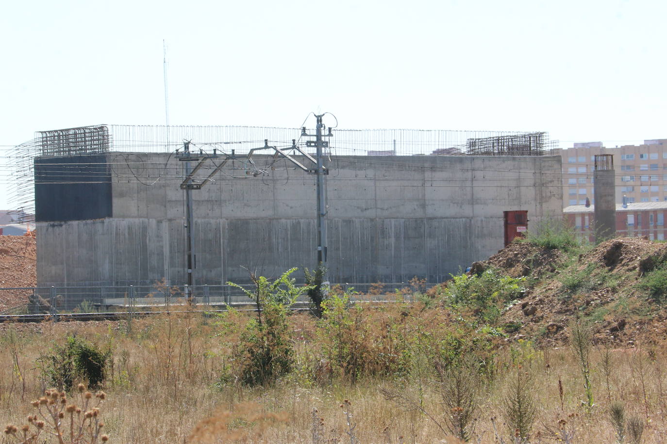 Fotos: Obras de construcción del paso elevando entre San Andrés y la rotonda del Hospital San Juan de Dios