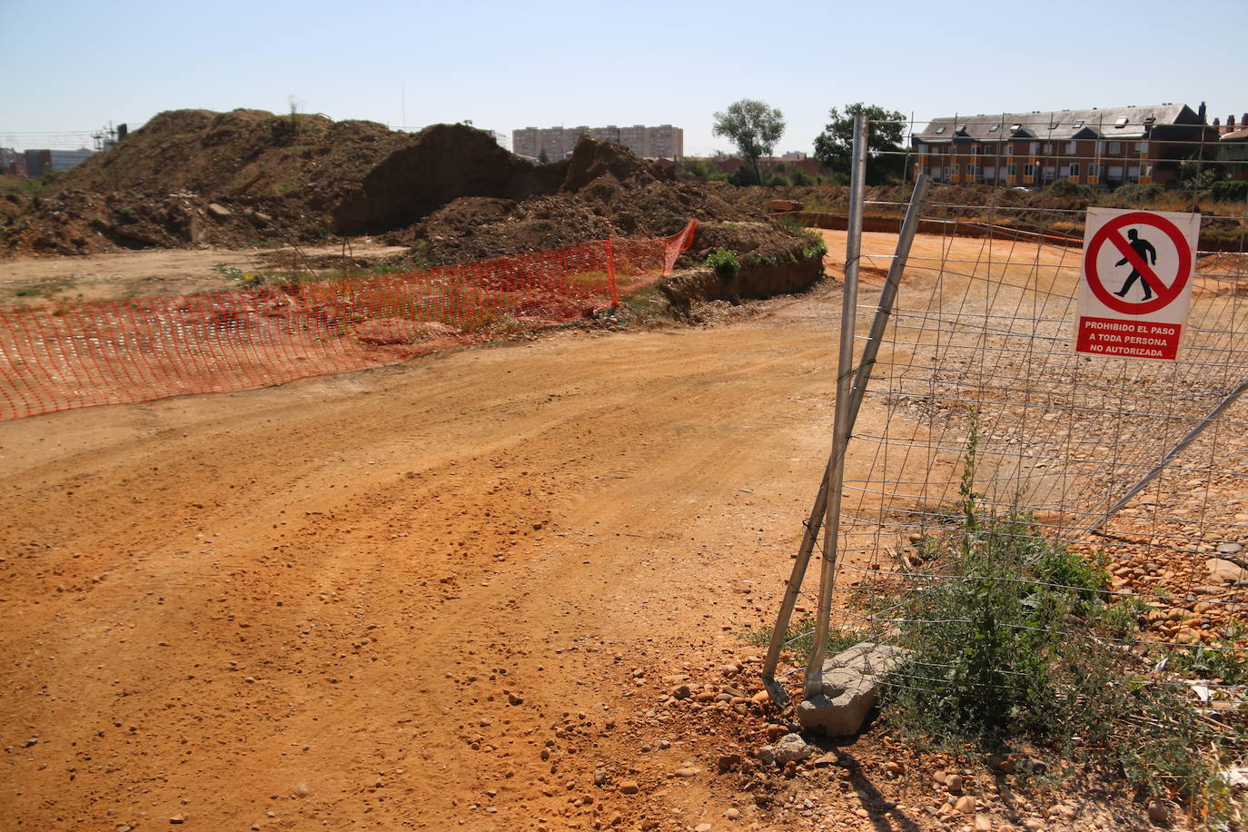 Fotos: Obras de construcción del paso elevando entre San Andrés y la rotonda del Hospital San Juan de Dios