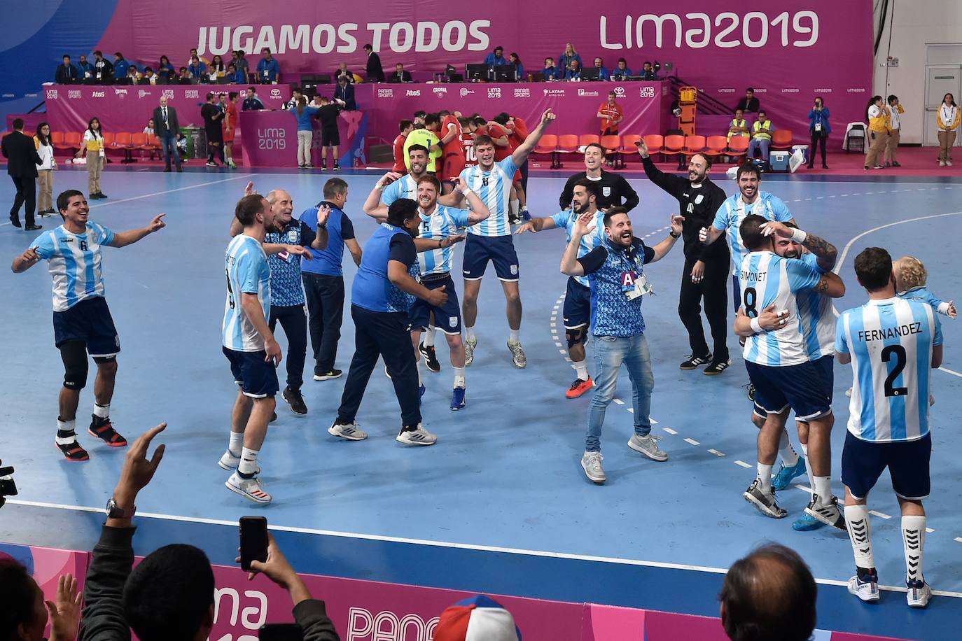 Fotos: La Argentina de Cadenas y Carou, campeona de los Juegos Panamericanos