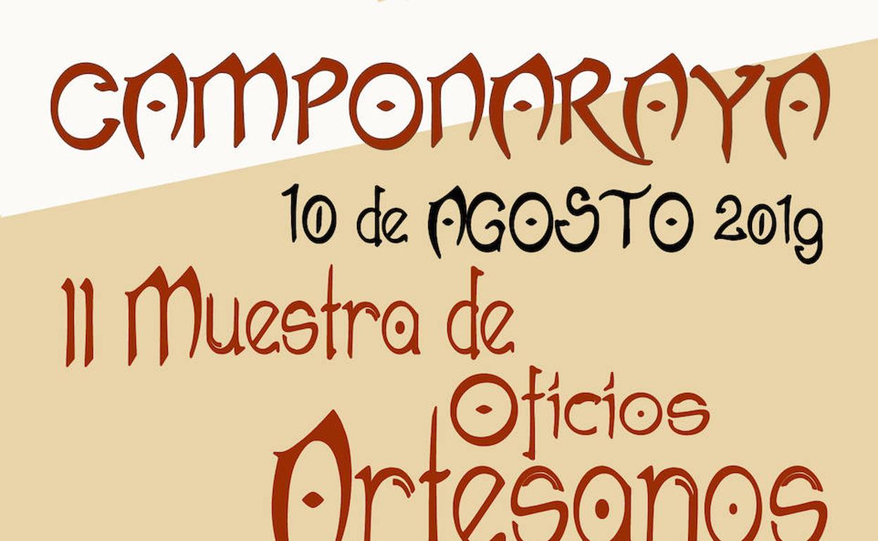 Artesanos de toda la provincia se dan cita este sábado en la II muestra de oficios de Camponaraya
